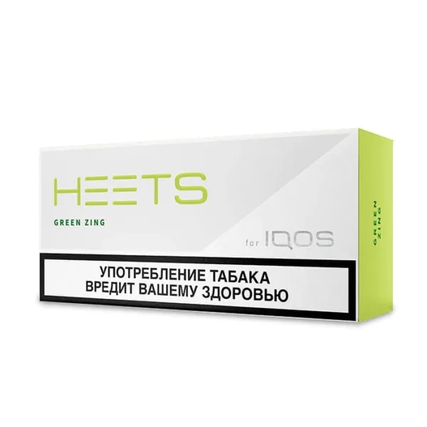 IQOS HEETS GREEN ZINC PARLIAMENT RUSSIA