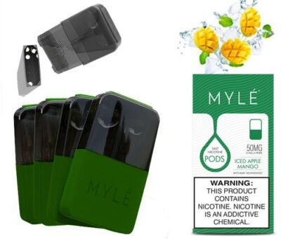 MYLÉ V4 PODS ICED APPLE MANGO FLAVOR 50MG