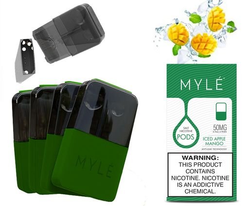 MYLÉ V4 PODS ICED APPLE MANGO FLAVOR 50MG