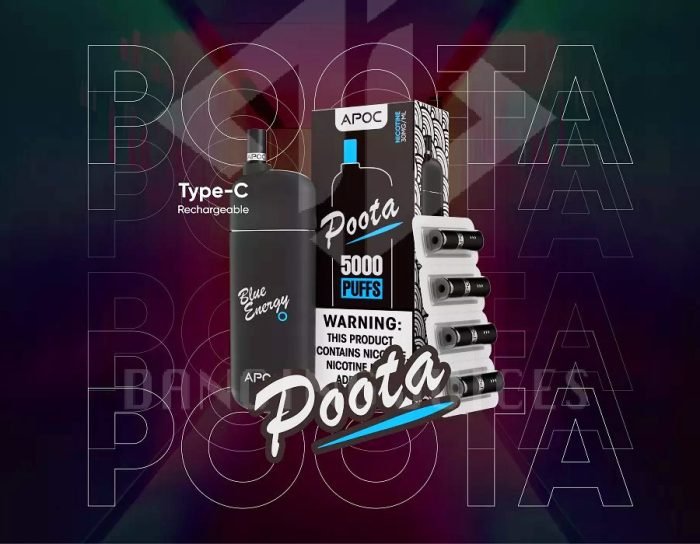 APOC POOTA 5000 PUFFS 3% DISPOSABLE VAPE