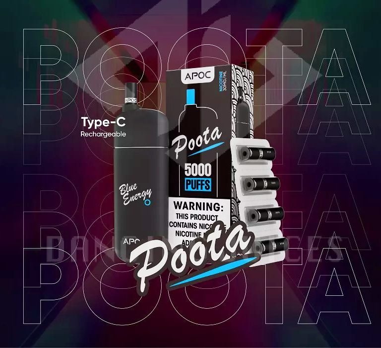 APOC POOTA 5000 PUFFS 3% DISPOSABLE VAPE