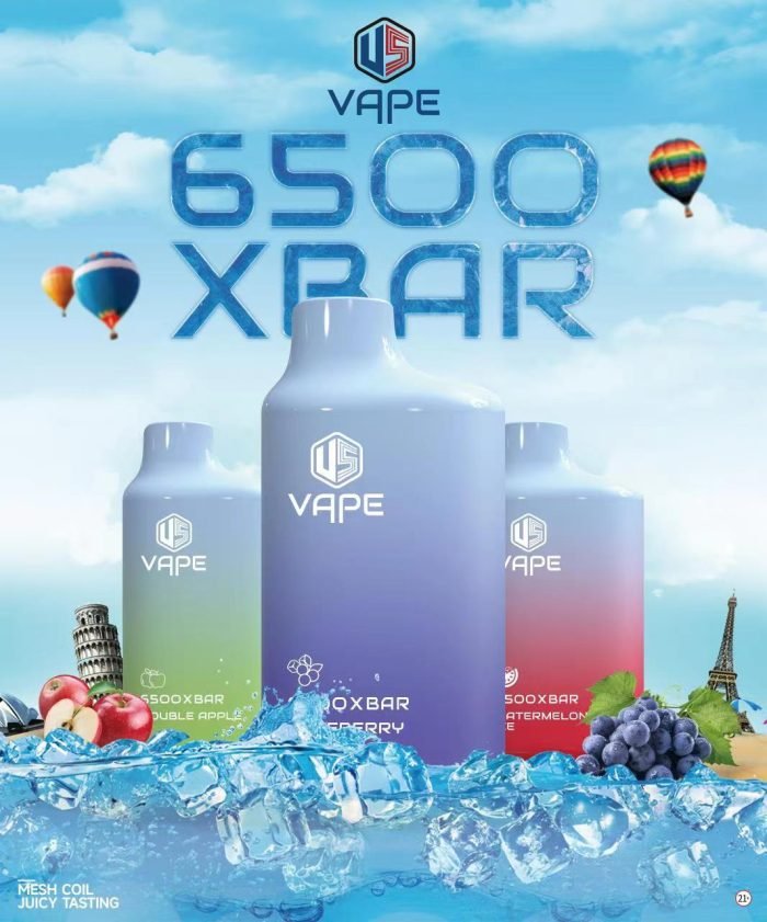 US VAPE XBAR 6500 PUFFS 2% DISPOSABLE