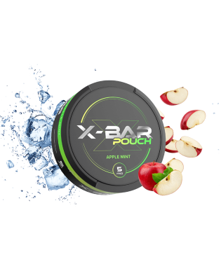 X-Bar Apple Mint Nicotine Pouches 9 mg In Dubai, UAE