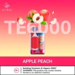 ELF BAR TE6000 PUFFS APPLE PEACH DISPOSABLE IN DUBAI