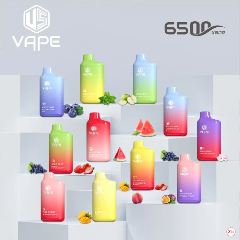 US Vape 6500 XBAR Disposable Kit In Dubai at genvapedubai.net