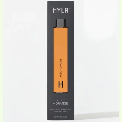 HYLA DOPA Yuzu orange ZERO NICOTINE VAPE 4500 PUFFS gen vape Dubai