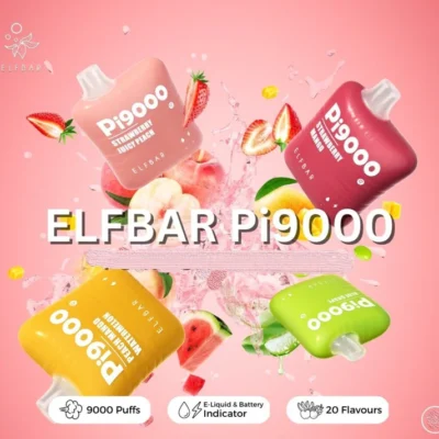 ELFBAR Pi9000 DISPOSABLE VAPE 9000 PUFFS gen Vape Dubai