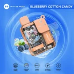 PYNE POD BOOST 8500 PUFFS BLUEBERRY COTTON CANDY DISPOSABLE VAPE