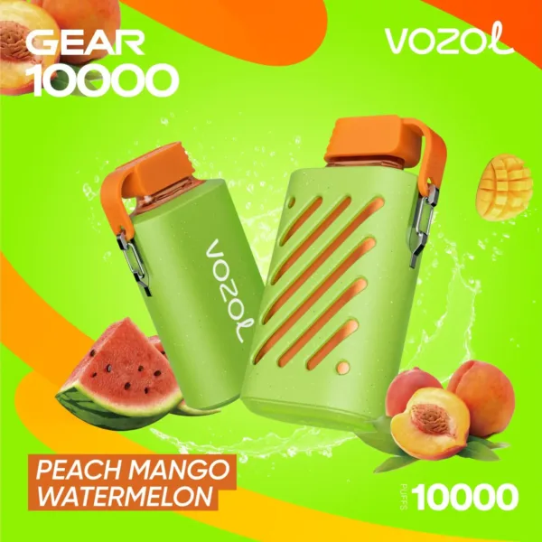 VOZOL GEAR 10000 Peach Mango Watermelon
