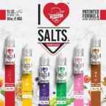 I LOVE SALTS Salt nic E-JUICE 25MG & 50MG In UAE