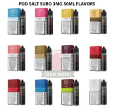 Pod Salt Subo 3mg E-Liquid (UAE) – 50ml