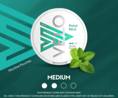 VELO POLAR MINT MEDIUM SLIM 6MG