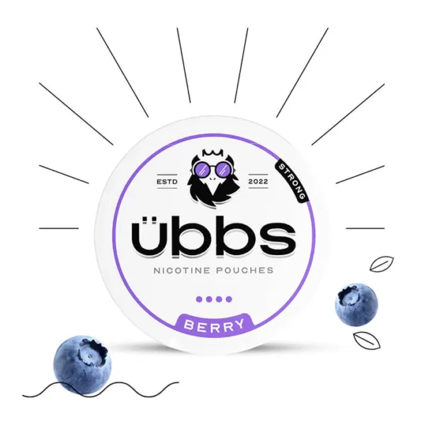 ÜBBS NICOTINE POUCHES STRONG BERRY 11-MG