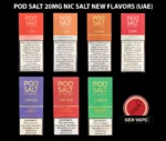 POD SALT 20MG NIC SALT E-JUICE NEW FLAVORS 30ML