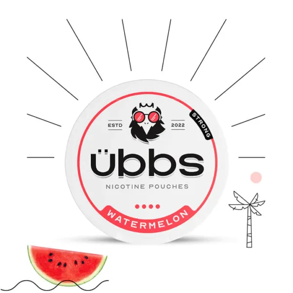 ÜBBS NICOTINE POUCHES STRONG WATERMELON 11-MG