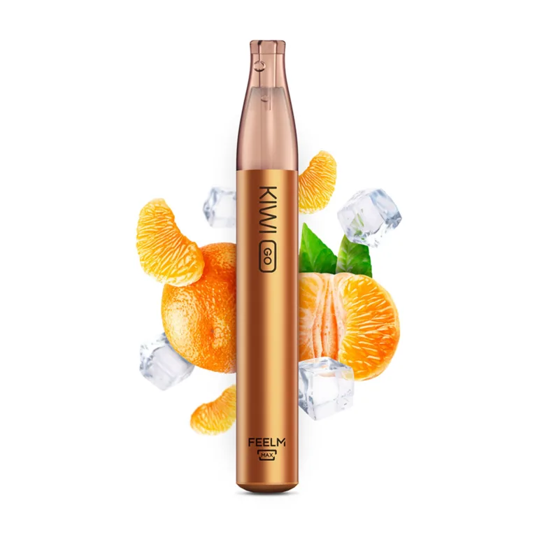 KIWI GO MAX 2500 PUFFS 20MG DISPOSABLE VAPE TANGERINE ICE