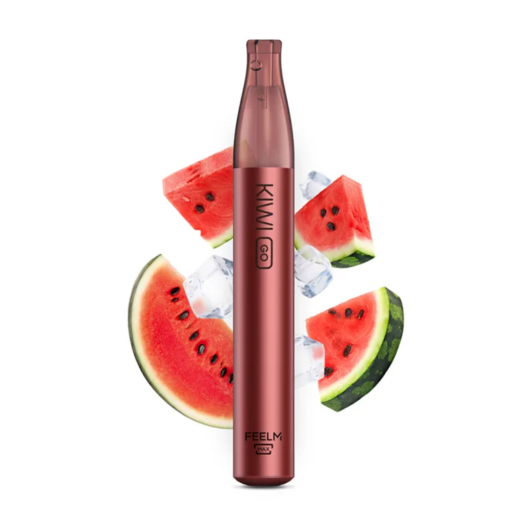 kiwi-kiwiKIWI GO MAX 2500 PUFFS 20MG DISPOSABLE VAPE WATERMELON ICE-go-watermelon-ice