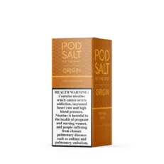 POD SALT ORIGIN VIRGINIA GOLD 20MG SALTNIC E-LIQUID 30ML