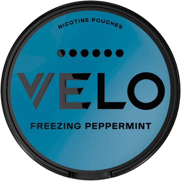 VELO Freezing Peppermint Max 6 Dots 17mg – Swedish Made Nicotine Pouches Gen Vape Dubai