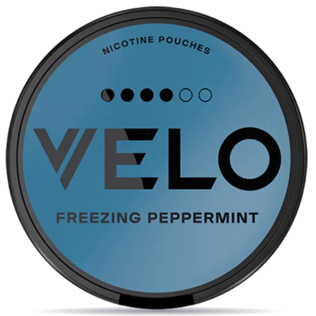 VELO Freezing Peppermint Slim 10.9mg (4 Dots) – Previously Freeze X-Strong Gen Vape Dubai
