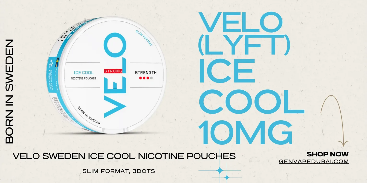 VELO ICE COOL STRONG SLIM FORMAT 10MG