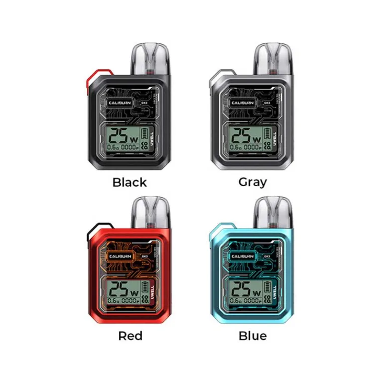 UWELL CALIBURN GK3 25W POD SYSTEM KIT 900MAH