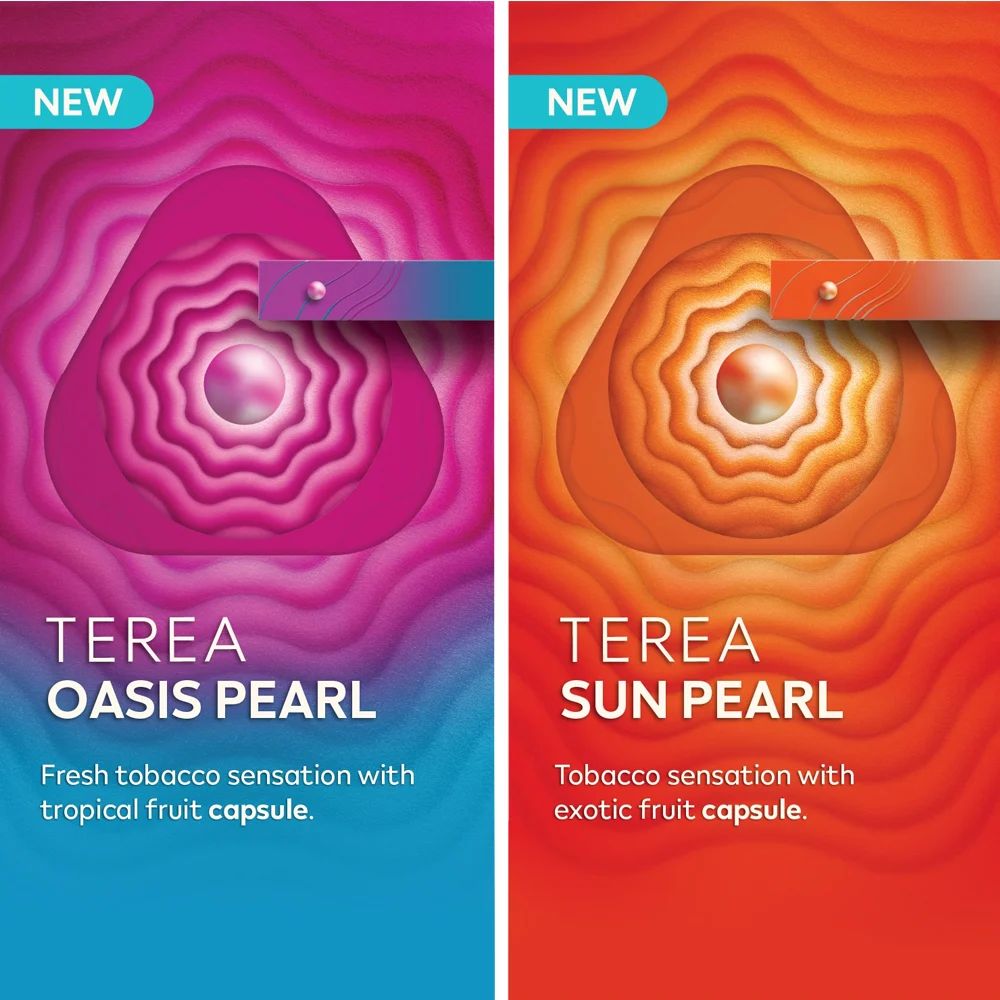Iqos Terea Indonesian Oasis Pearl & Sun Pearl Picture