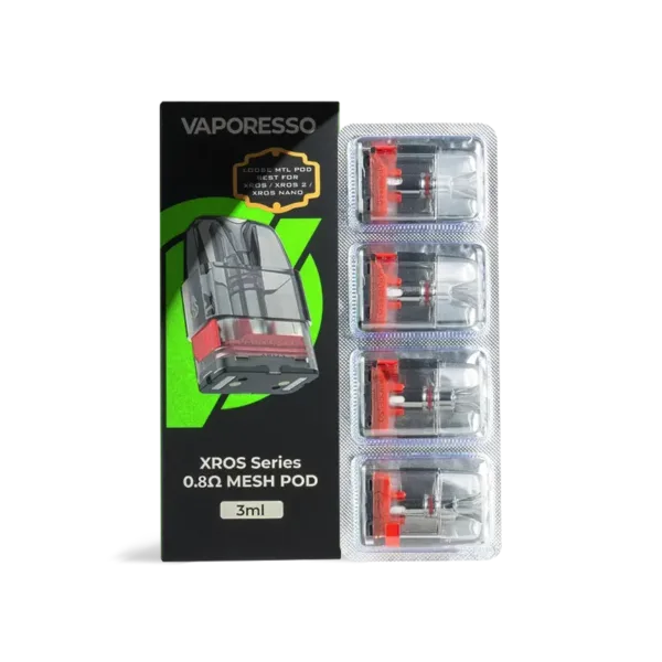 Vaporesso-XROS-Series-0.8Ω-Mesh-Pods