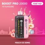 Pyne Pod Boost PRO 20K Peach Ice Disposable Vape 50mg