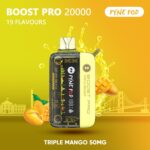 Pyne Pod Boost PRO 20K Triple Mango Disposable Vape 50mg