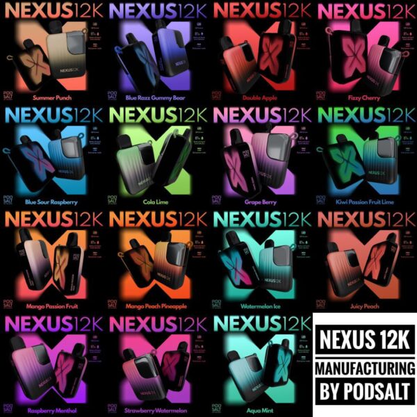 Pod Salt Nexus 12000 Puffs 20MG Gen Vape Dubai
