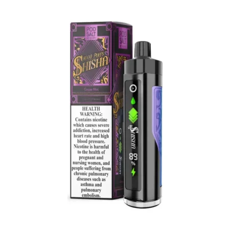 Pod Salt Shisha Grape Mint 3mg 8000 Puffs Gen Vape Dubai