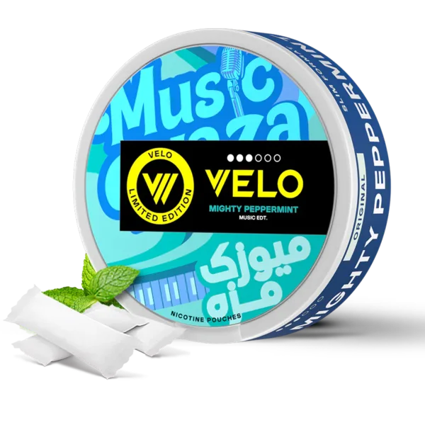 Velo Limited Edition Mighty Peppermint Original Music Edition Gen Vape Dubai