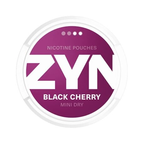 ZYN Black Cherry Mini Dry 3MG Normal Gen Vape Dubai 