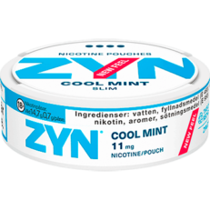 ZYN Slim Cool Mint 11 MG Nicotine Pouches Gen Vape Dubai & UAE