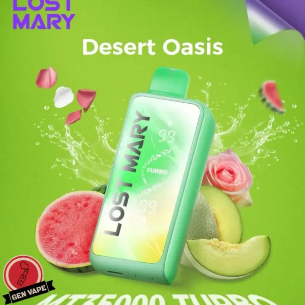 Lost Mary MT35000 Puffs Turbo Disposable Vape Desert Oasis Gen Vape Dubai