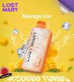 Lost Mary MT35000 Puffs Turbo Disposable Vape Mango Ice Gen Vape Dubai