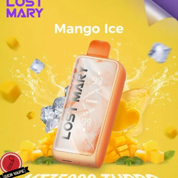 Lost Mary MT35000 Puffs Turbo Disposable Vape Mango Ice Gen Vape Dubai
