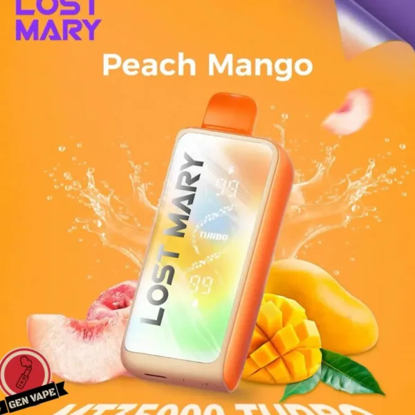 Lost Mary MT35000 Puffs Turbo Disposable Vape Peach Mango Gen Vape Dubai