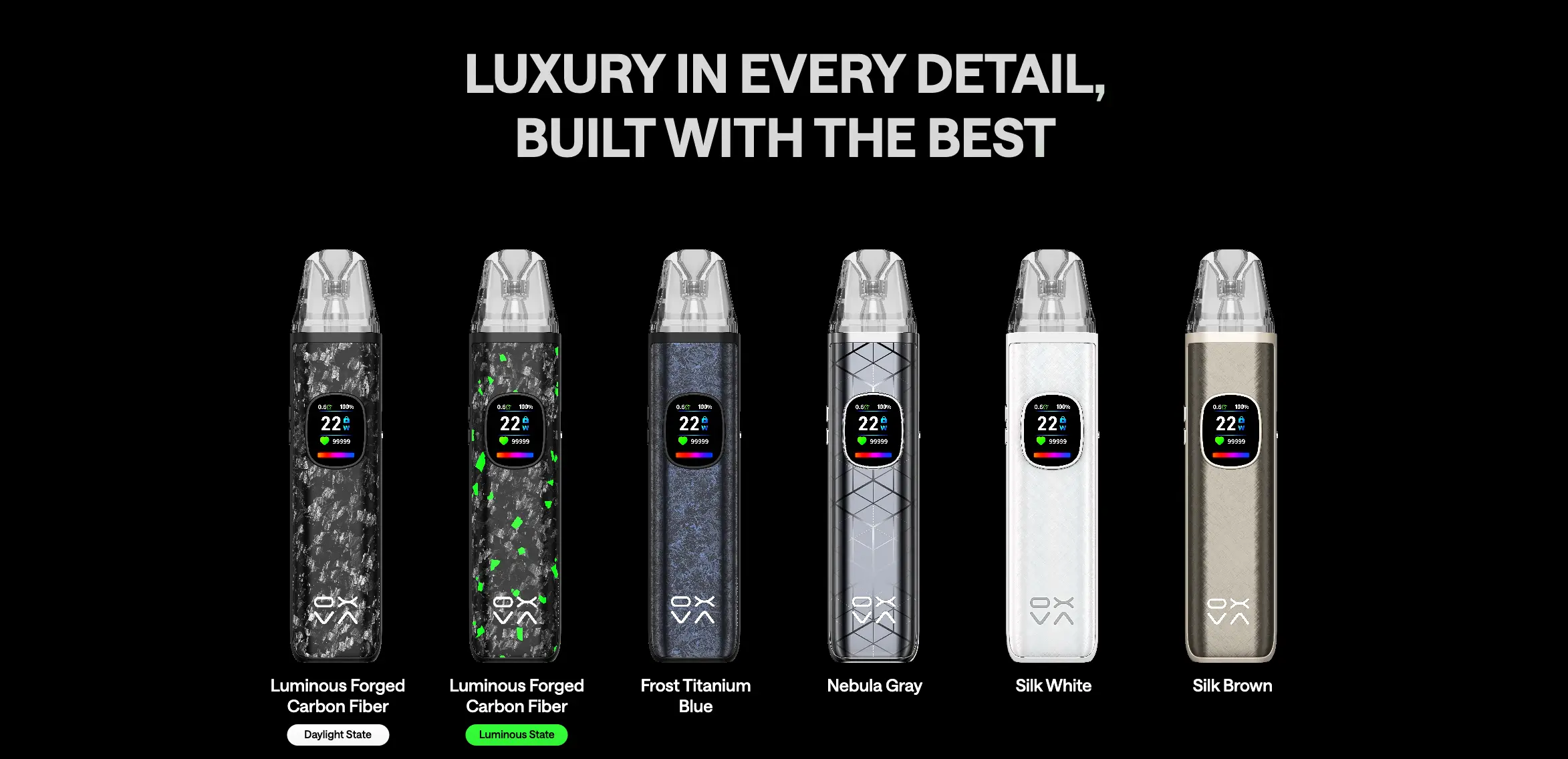 OXVA XLIM Pro 2 DNA Kit Colors Image Gen Vape Dubai