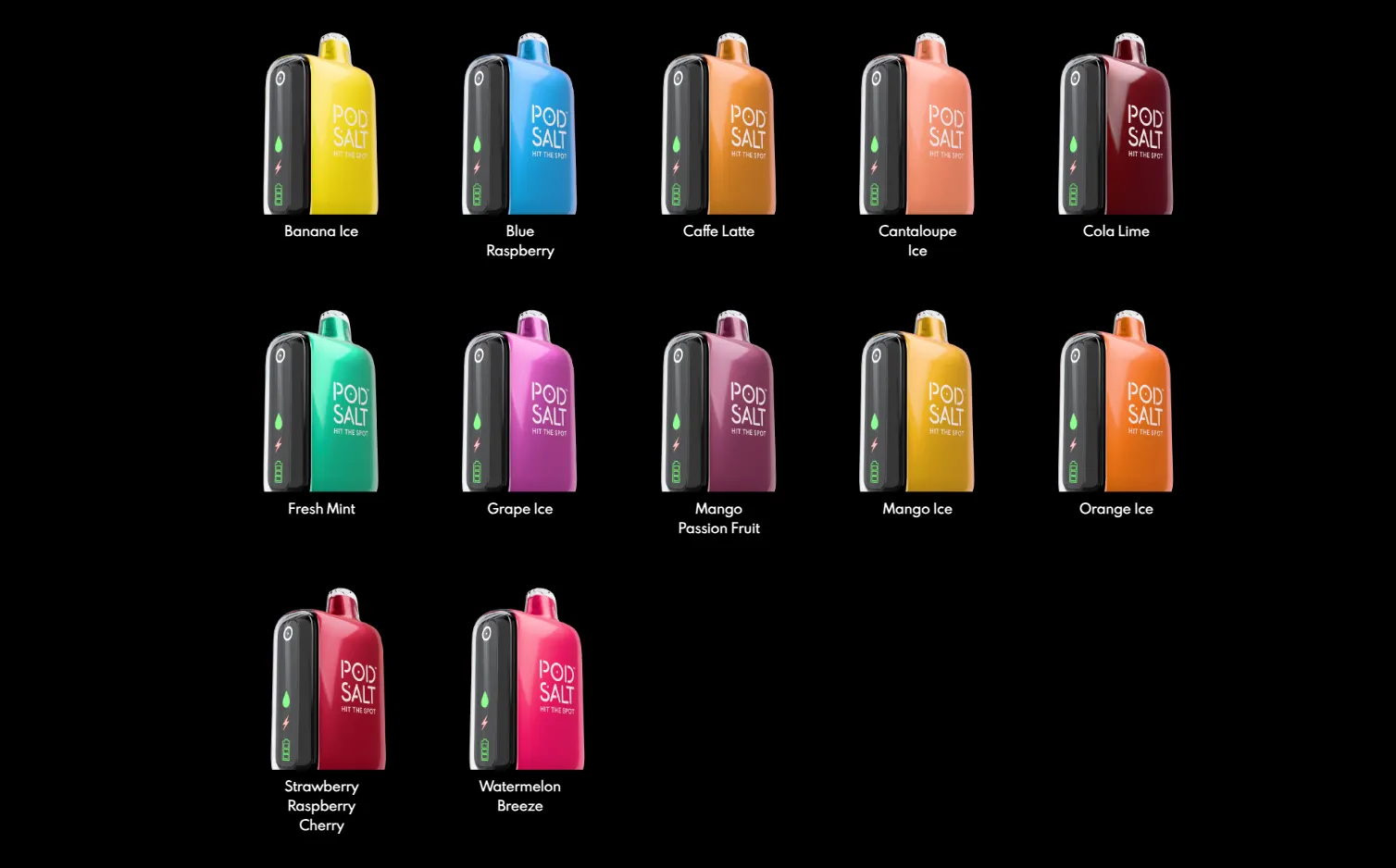 Pod Salt 15K Puffs Disposable Vape Flavours Image Gen Vape Dubai