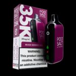 Pod Salt 35000 Puffs Disposable Vape Mixed Berries Ice 20mg Gen Vape Dubai