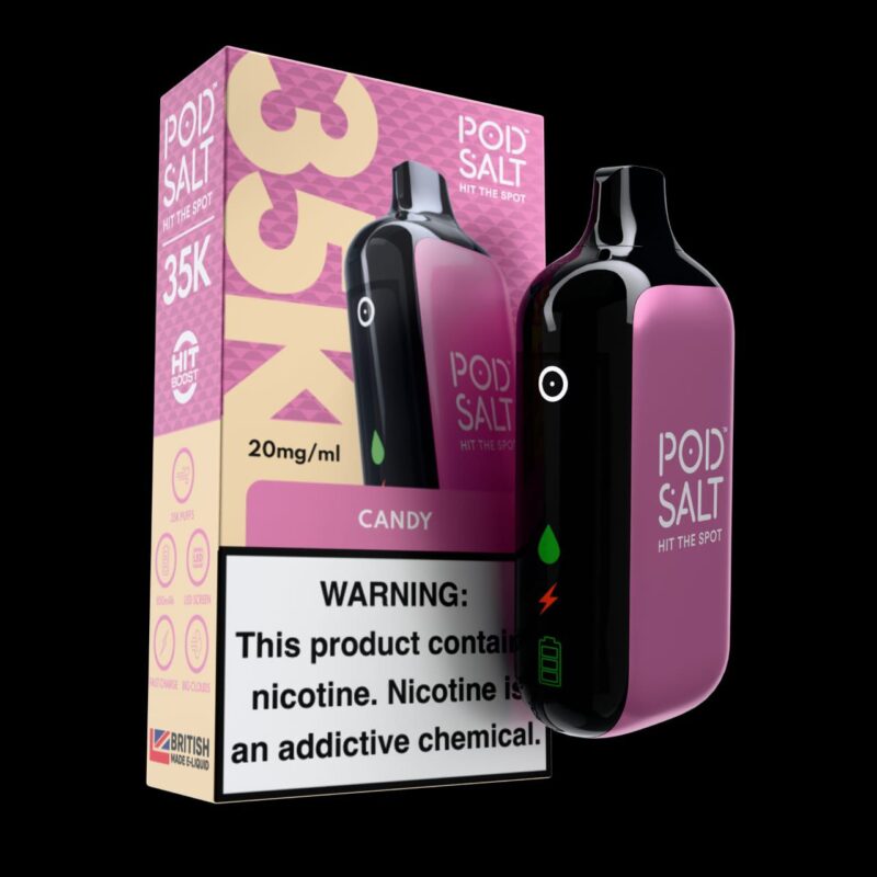 Pod Salt 35000 Puffs Disposable Vape Mixed Candy 20mg Gen Vape Dubai