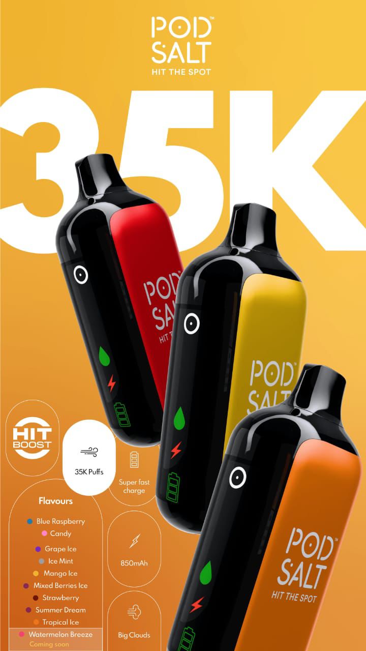 Pod Salt 35k Puffs Image Gen Vape Dubai