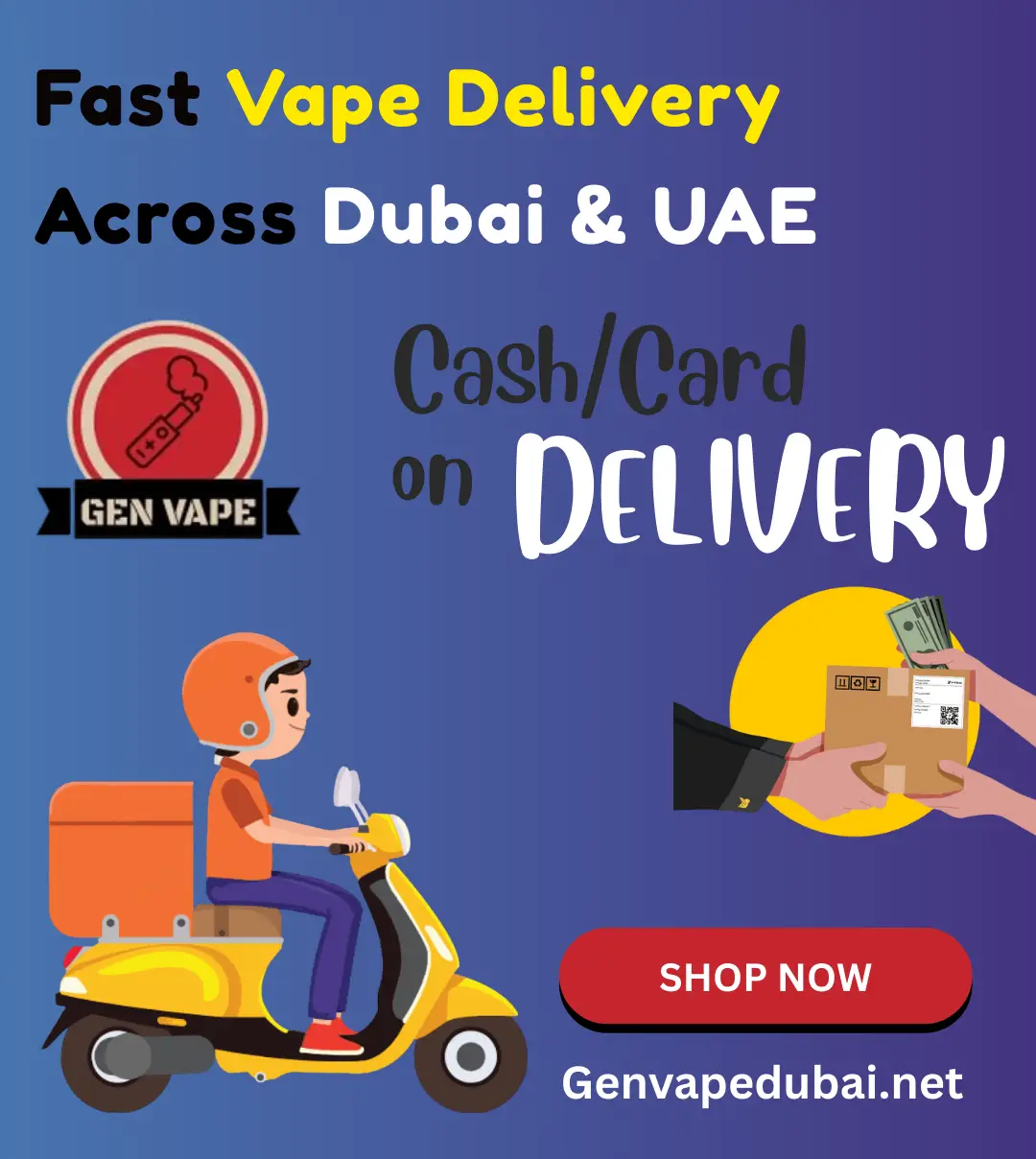 Genvapedubai.net DELIVERY IMAGE