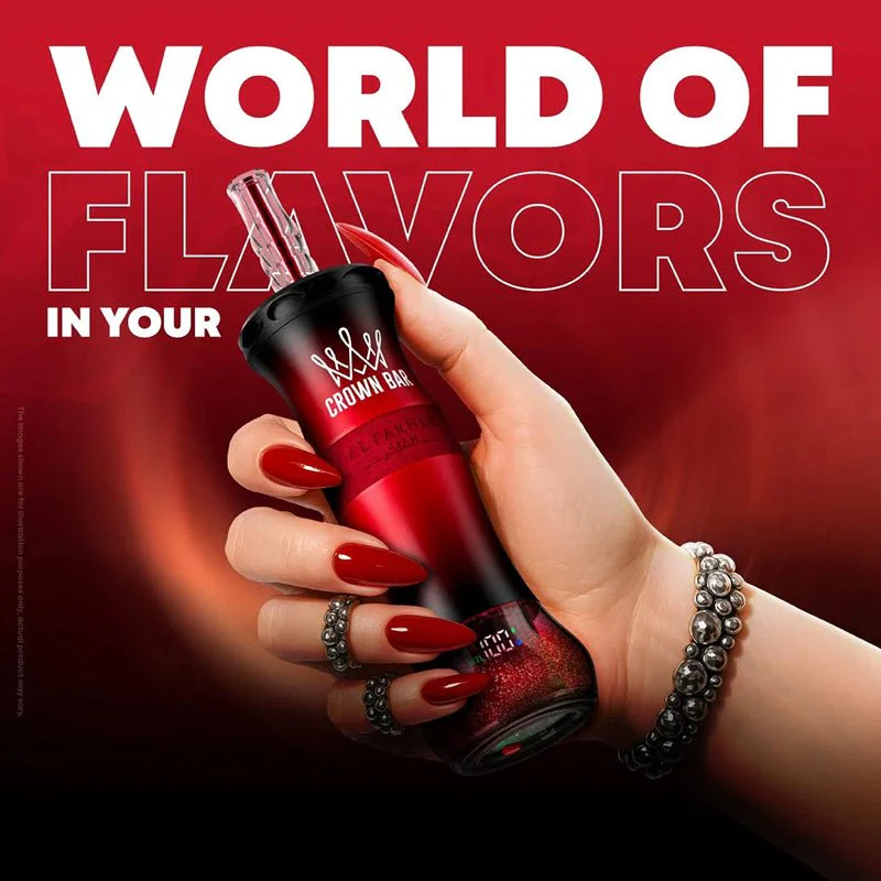 Al Fakher E Hose X 60000 Puffs Crown Bar Hookah Disposable Vape Dubai