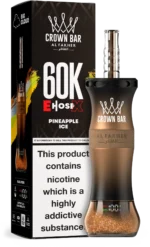 Al Fakher Crown Bar disposable hookah vape UAE Pineapple Ice