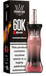 Al Fakher Crown Bar disposable hookah vape UAE Summer Dream