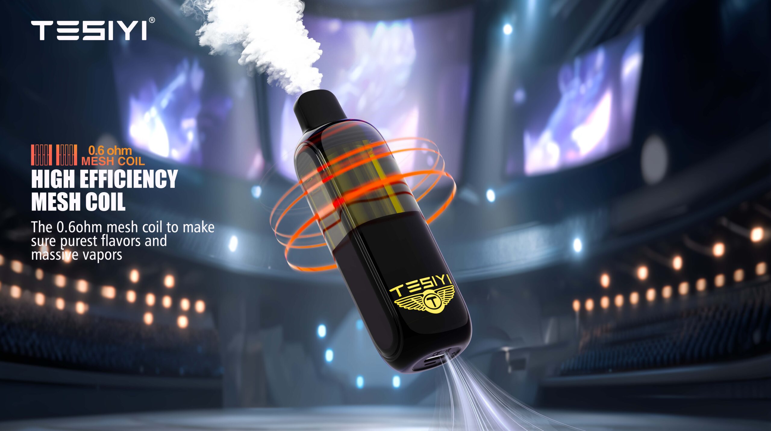 TESIYI AK 50000 Puffs Disposable Vape Specification