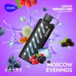 Vozol Gear Shisha 25000 Puffs Moscow Evenings Disposable Vape Gen Vape Dubai